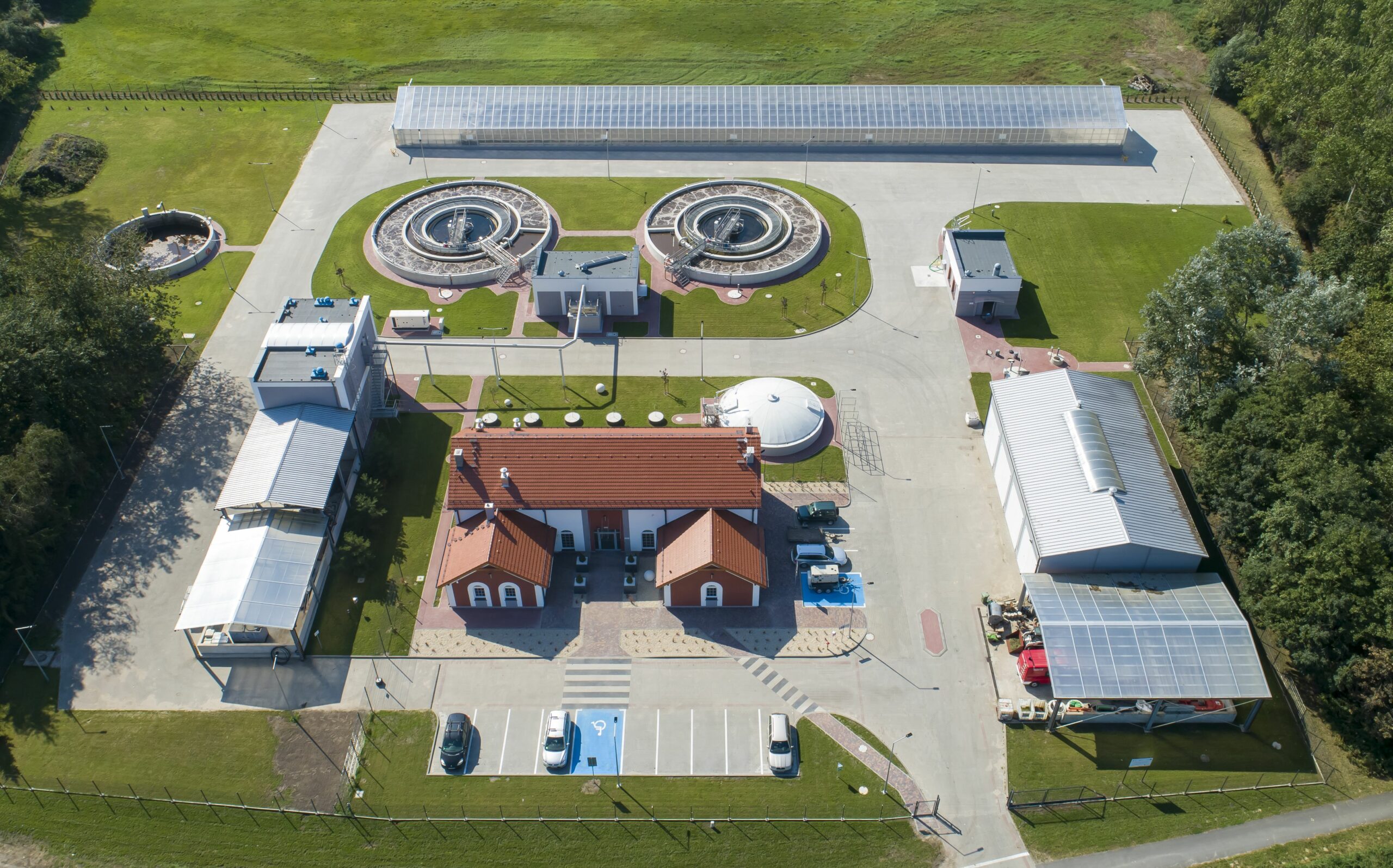 Oczyszczalnia ścieków w Racocie - zdjęcie realizacji