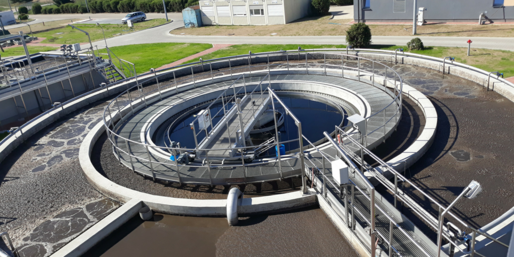 Oczyszczalnia ścieków w Osiecznej