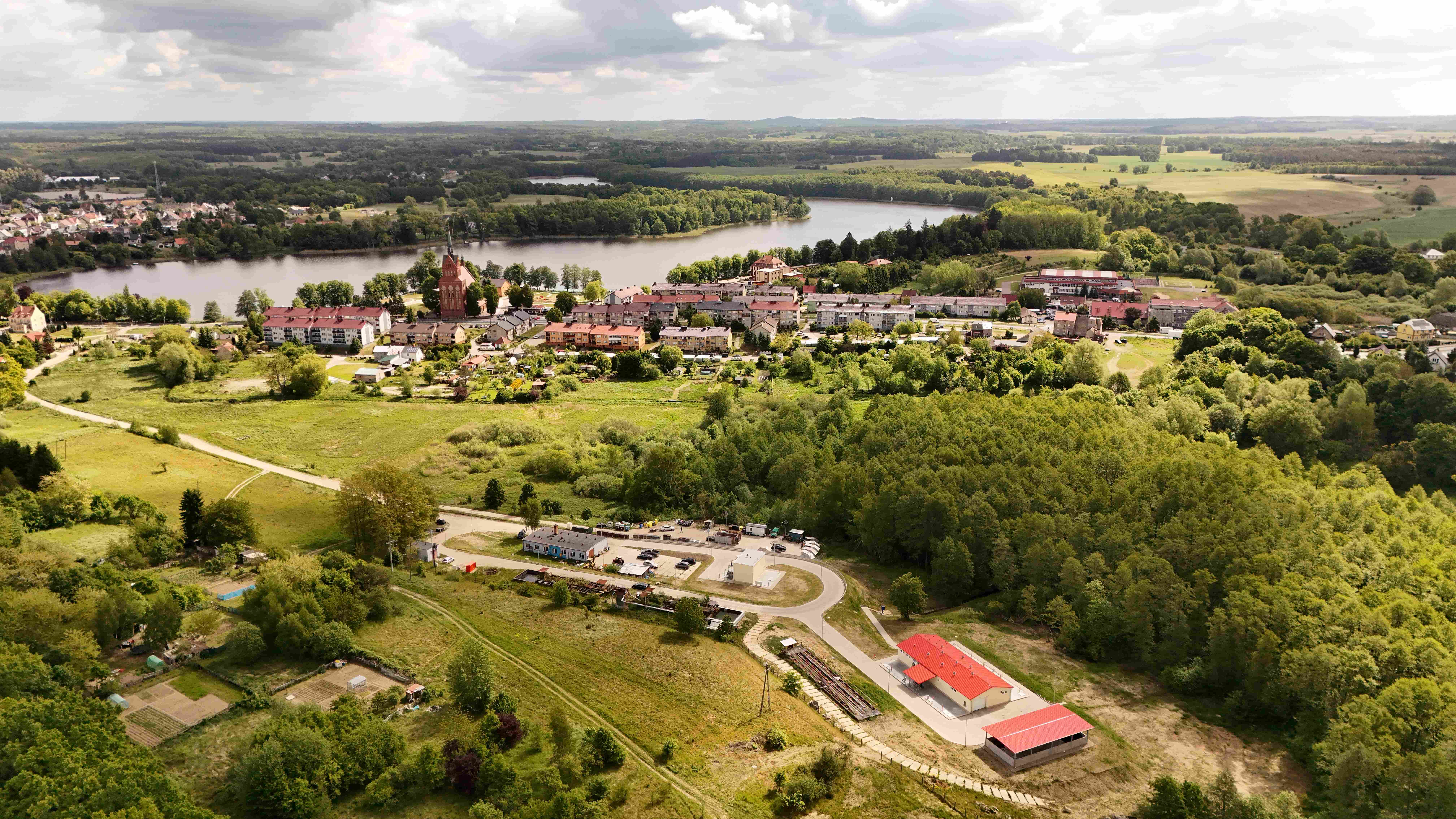 Oczyszczalnia ścieków w Chociwlu