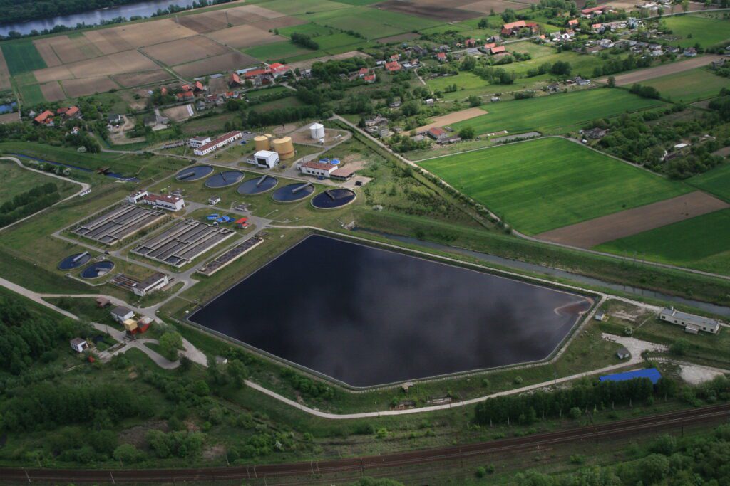 Oczyszczalnia ścieków w Kapuściskach II