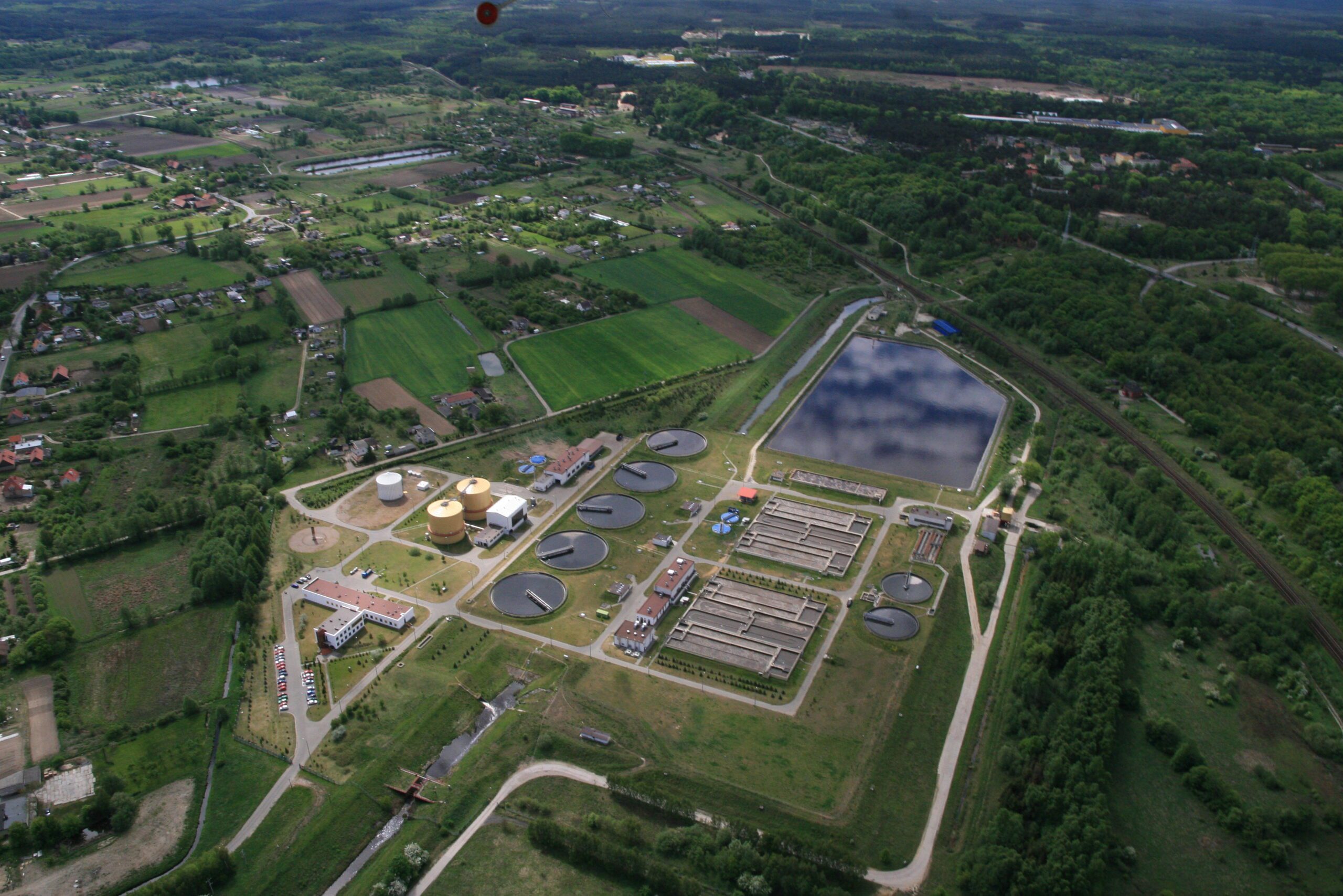 Oczyszczalnia ścieków w Kapuściskach I - zdjęcie realizacji