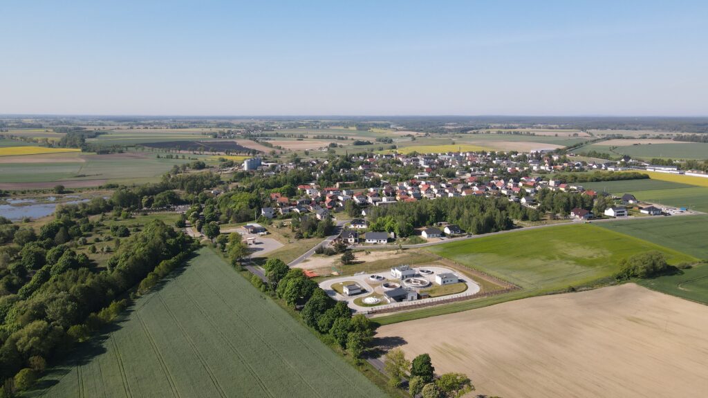 Oczyszczalnia ścieków w Kiszkowie