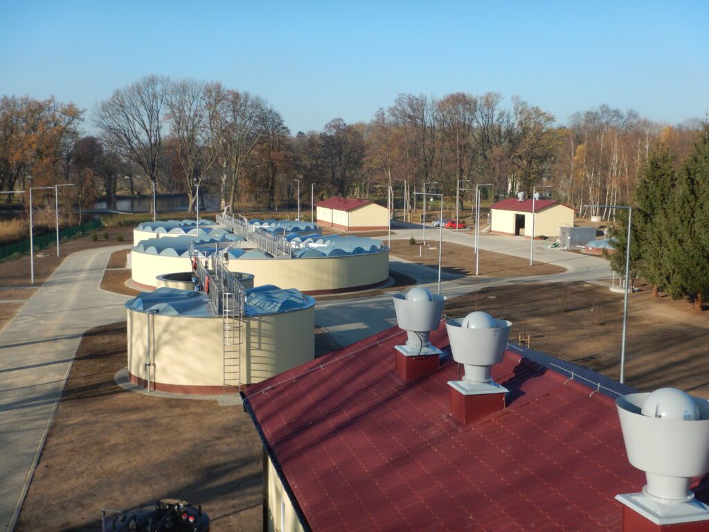 Oczyszczalnia ścieków w Rakoniewicach