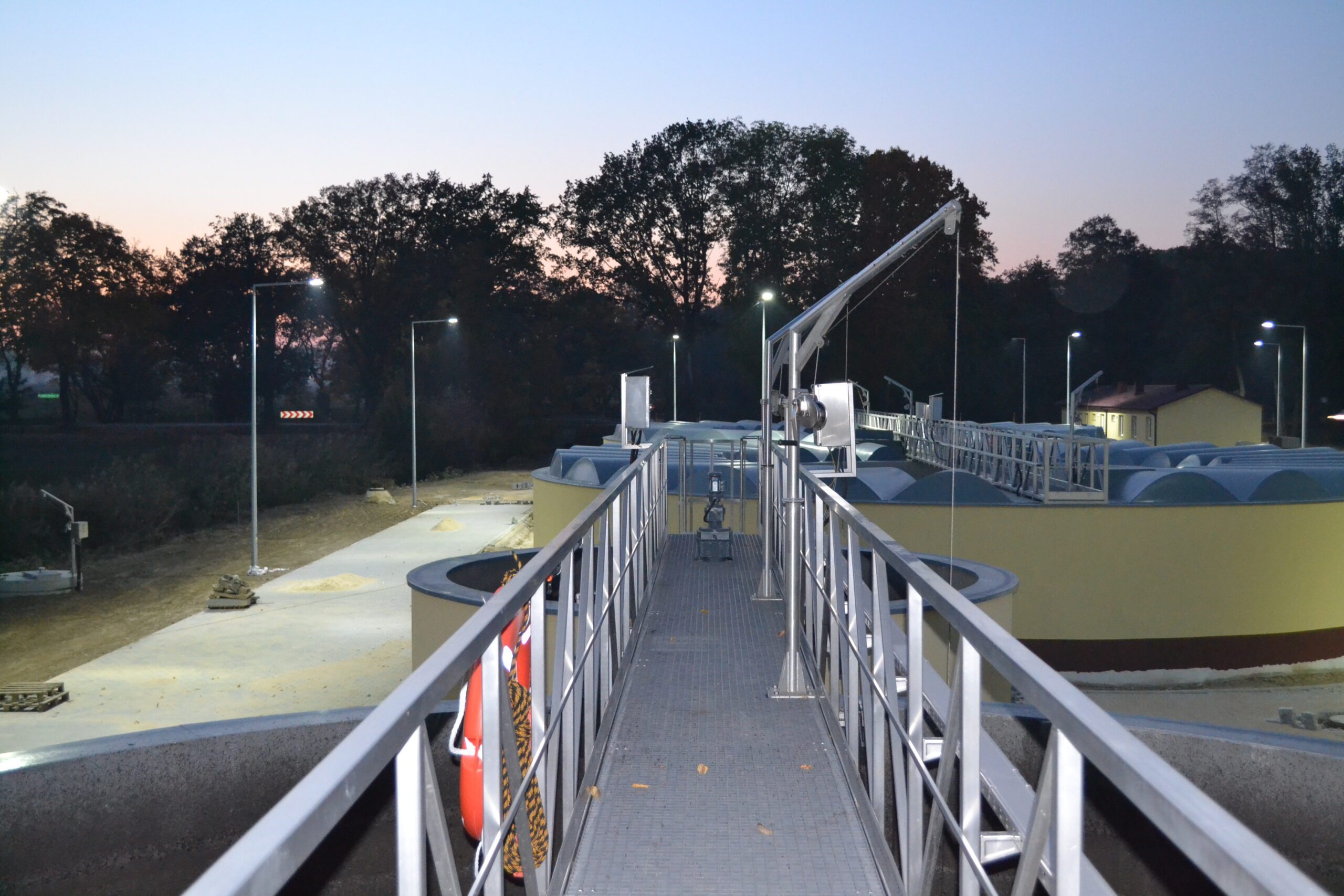 Oczyszczalnia ścieków Czempiń - zdjęcie realizacji